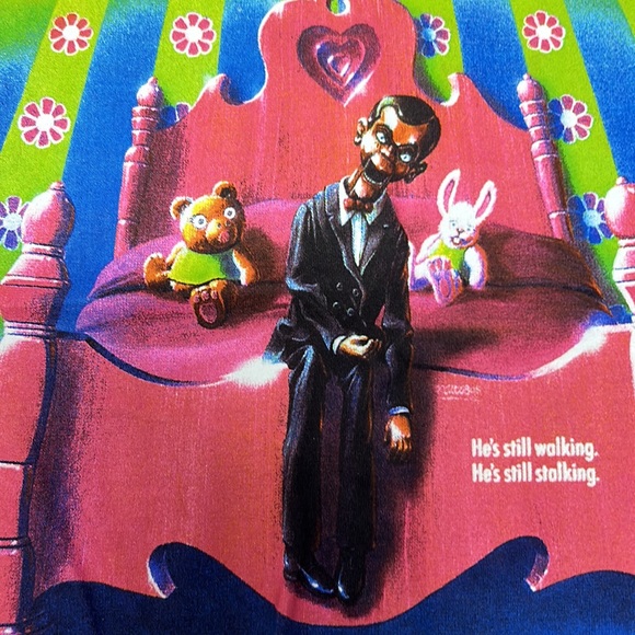 Goosebumps Night of the Living Dummy Tie Dye T Shirt Medium - Picture 3 of 6